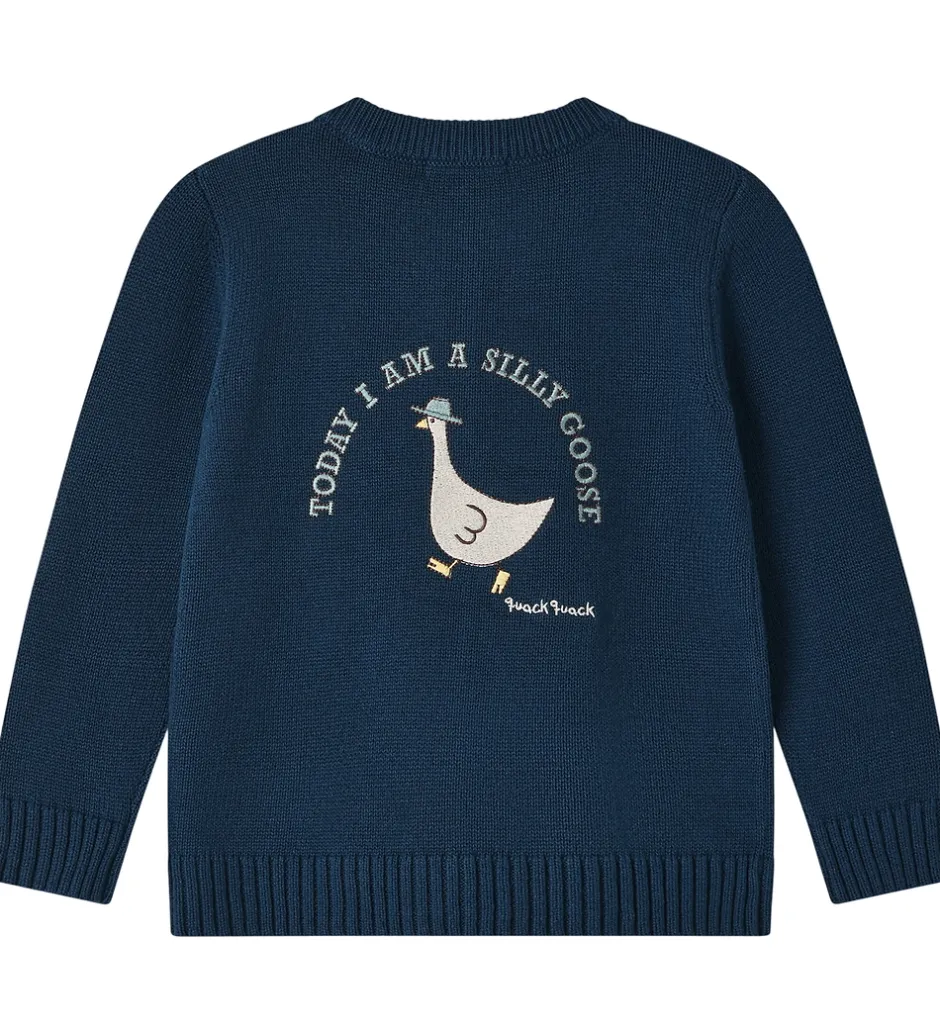 Børn Fliink Cardigan - Strik - Mahdi - Insignia Blue
