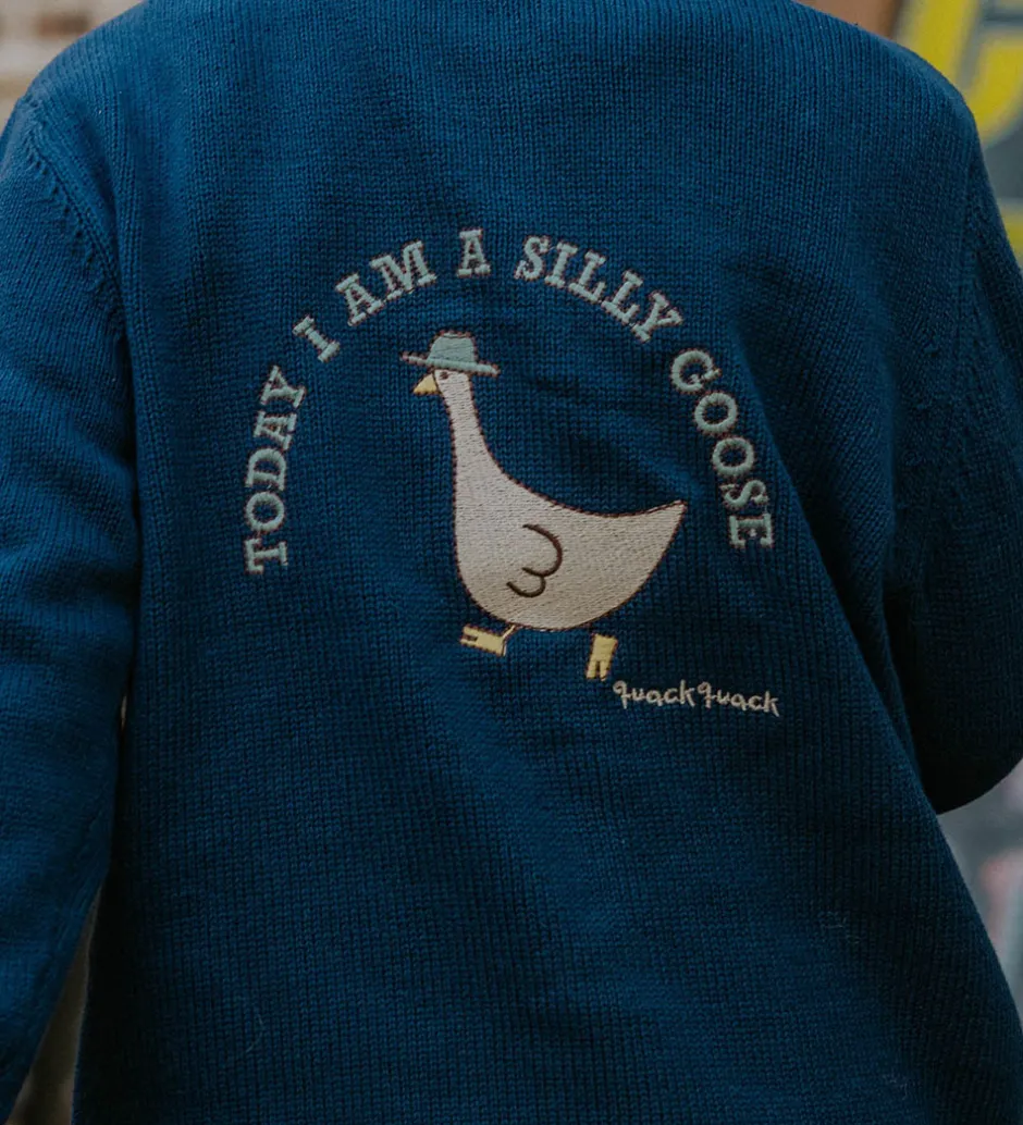 Børn Fliink Cardigan - Strik - Mahdi - Insignia Blue