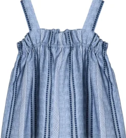 Børn Fliink Top - Ruffle - Amie - Navy
