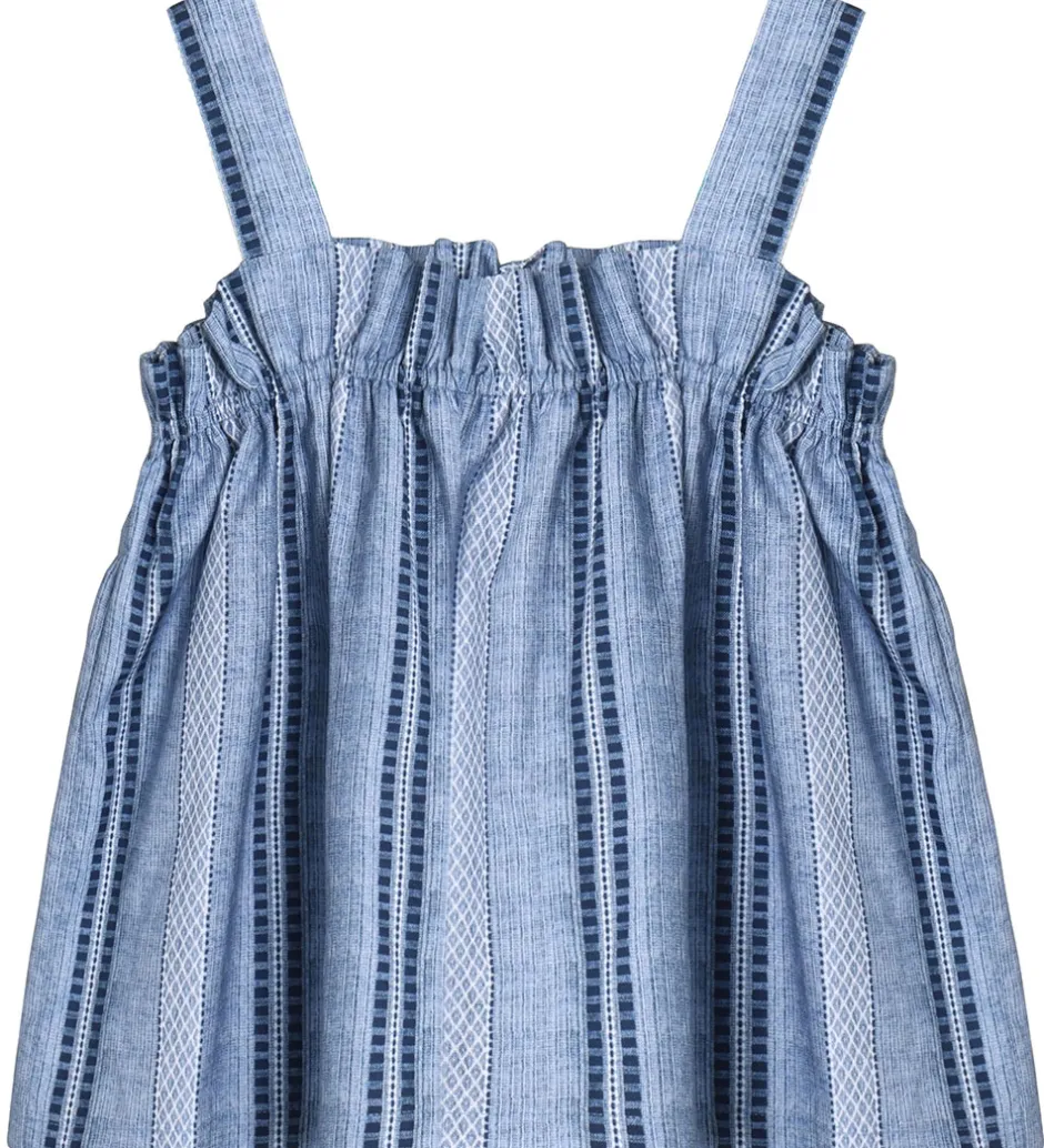 Børn Fliink Top - Ruffle - Amie - Navy