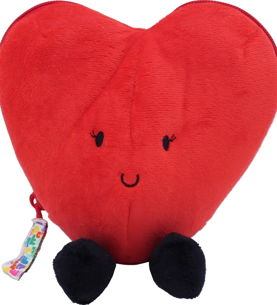 Bamser*Flipetz Bamse - I love You Heart - Flower Red