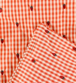 Sovetid|Sengetøj*Flöss Sengetøj - Baby - Molly - Berry Gingham