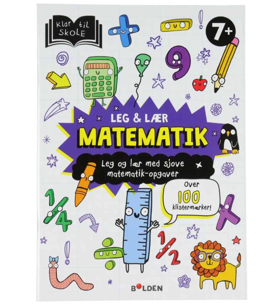 Læringsbøger*Forlaget Bolden Aktivitetsbog - Leg og Lær: Matematik - Dansk