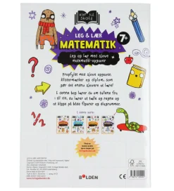 Læringsbøger*Forlaget Bolden Aktivitetsbog - Leg og Lær: Matematik - Dansk