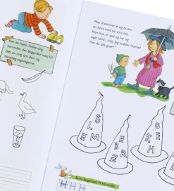 Læringsbøger*Forlaget Bolden Opgavebog - Skoleklar: Skriv Alfabet - Dansk