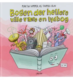 Bøger*Forlaget Carlsen Bog - Bogen Der Hellere Ville Være En Lydbog