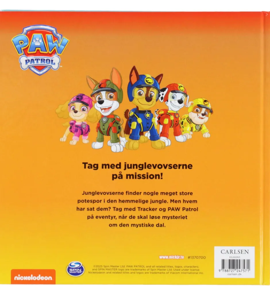 Bøger*Forlaget Carlsen Bog - Junglevovserne - Paw Patrol