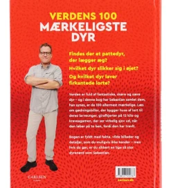Bøger*Forlaget Carlsen Bog - Verdens 100 Mærkeligste Dyr