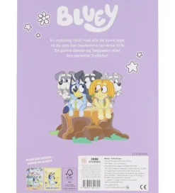 Malebog*Forlaget Gyldendal Malebog - Bluey - Fuld Af Sjov