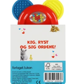 Kreativ Leg|Bøger*Forlaget Tukan Babybog - Ryste-Ryste - Dyreunger - DA