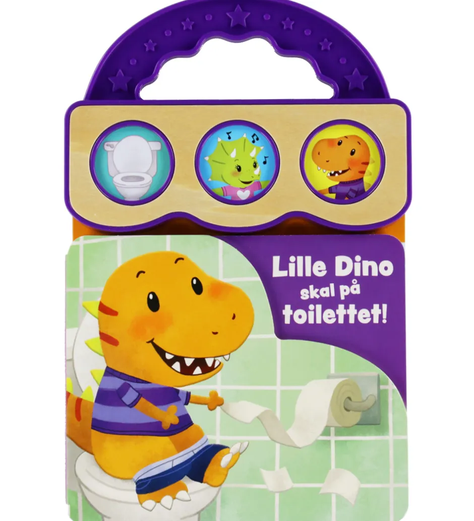Bøger*Forlaget Tukan Bog m. Lyd - Lille Dino Skal På Toilettet - DA