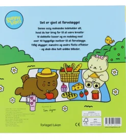Bøger*Forlaget Tukan Malebog - Cozy Colouring - Sunny Vibes - DA