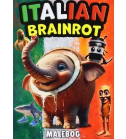 Malebog|Kreativ Leg*Forlaget Tukan Malebog - Italian Brainrot