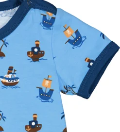 Børn Freds World Sommerdragt - Pirate - All Blue/ Papaya/ Navy