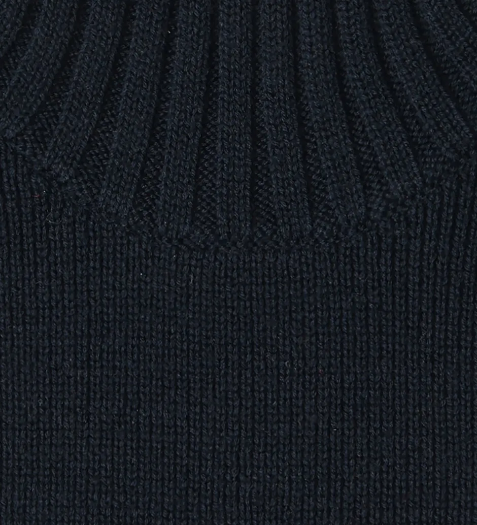 Børn FUB Halsedisse - Strik - Uld - Dark Navy