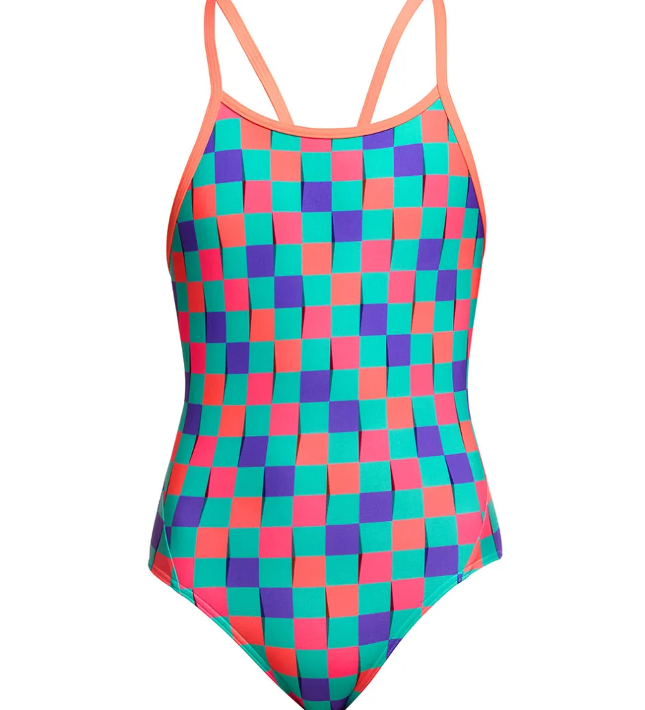 Svømmetøj*Funkita Badedragt - Diamond Back - UV50+ - Flip Flop