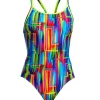 Svømmetøj* Funkita Badedragt - Diamond Back - UV50+ - The Glitch