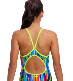 Svømmetøj* Funkita Badedragt - Diamond Back - UV50+ - The Glitch