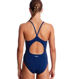 Svømmetøj|Svømning*Funkita Badedragt - Diamond Back - UV50+ - Still Ocean