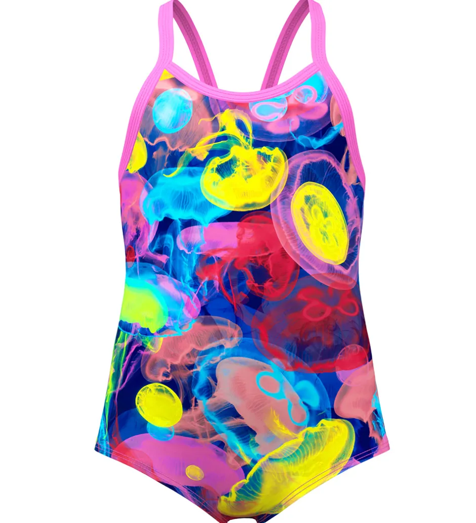 Svømmetøj*Funkita Badedragt - Printed - UV50+ - Sting Stung