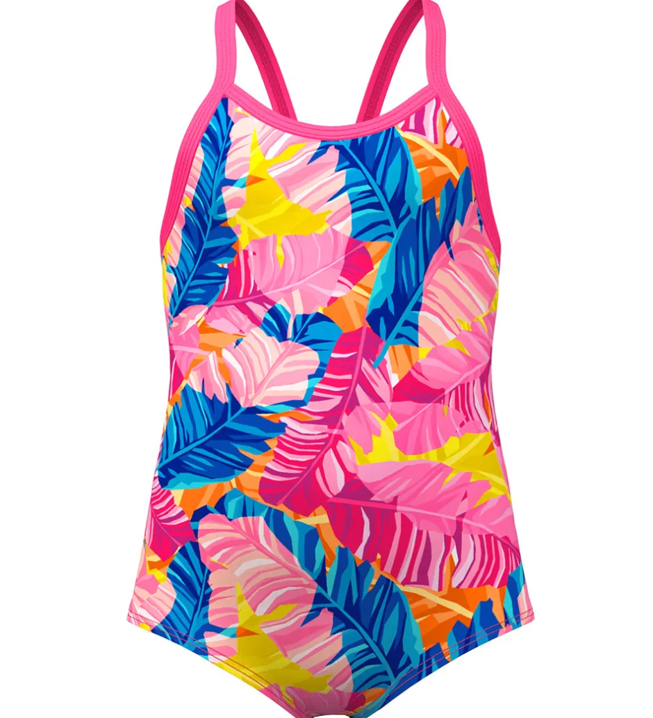 Svømmetøj*Funkita Badedragt - Printed - UV50+ - Just Jungle