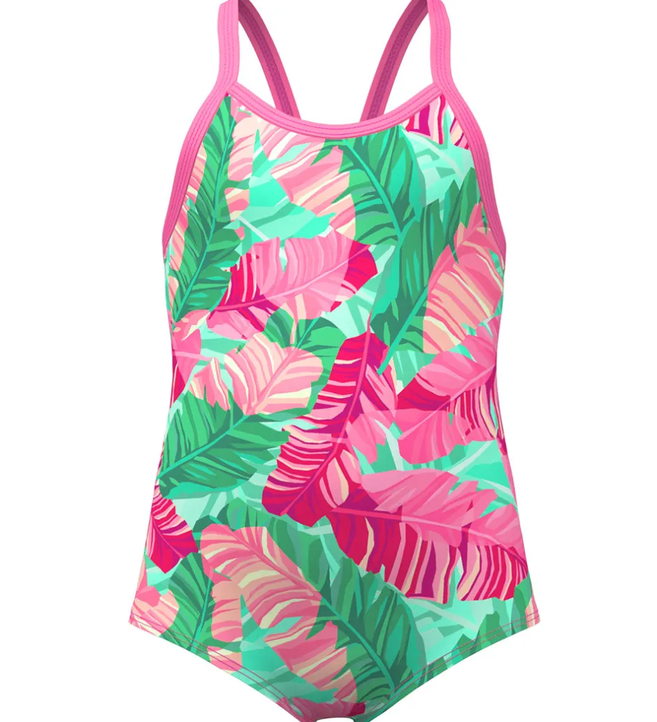 Svømmetøj*Funkita Badedragt - Printed - UV50+ - Tropic Palm