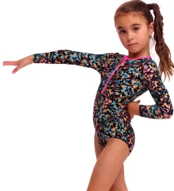 Svømmetøj|Svømning*Funkita Badedragt - Sun Cover - UV50+ - Copper Cluster