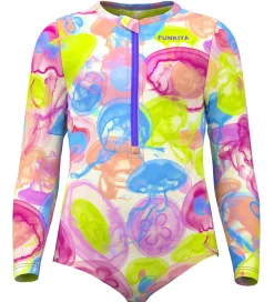 Svømmetøj*Funkita Badedragt - Sun Cover - UV50+ - Sweet Sting