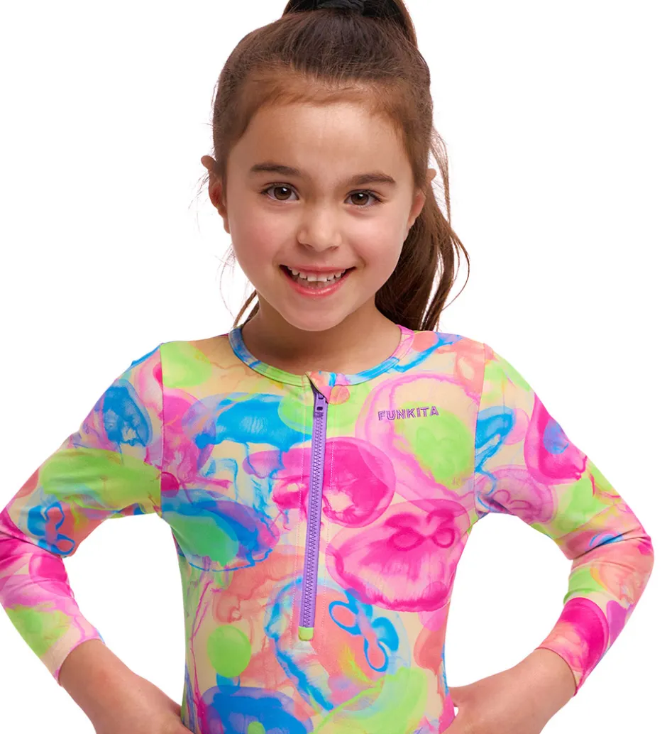 Svømmetøj*Funkita Badedragt - Sun Cover - UV50+ - Sweet Sting