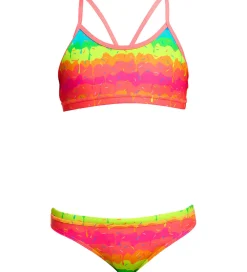 Svømmetøj|Svømning*Funkita Bikini - Racerback - UV50+ - Melting Mayhem