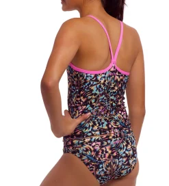 Svømmetøj|Svømning*Funkita Bikini - Swim Steady - UV50+ - Copper Cluster