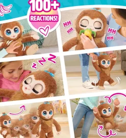 Figurer*FurReal Interaktiv Abe - Peanut The Playful Monkey - 40 cm
