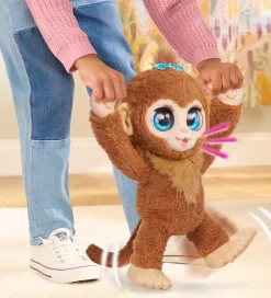 Figurer*FurReal Interaktiv Abe - Peanut The Playful Monkey - 40 cm