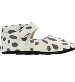 Fuzzies Ballerina Hjemmesko - Sne - Sneleopard