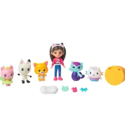 Figurer*Gabby's Dollhouse Legetøj - Big Cat-Venture - 6 Figure Giftset