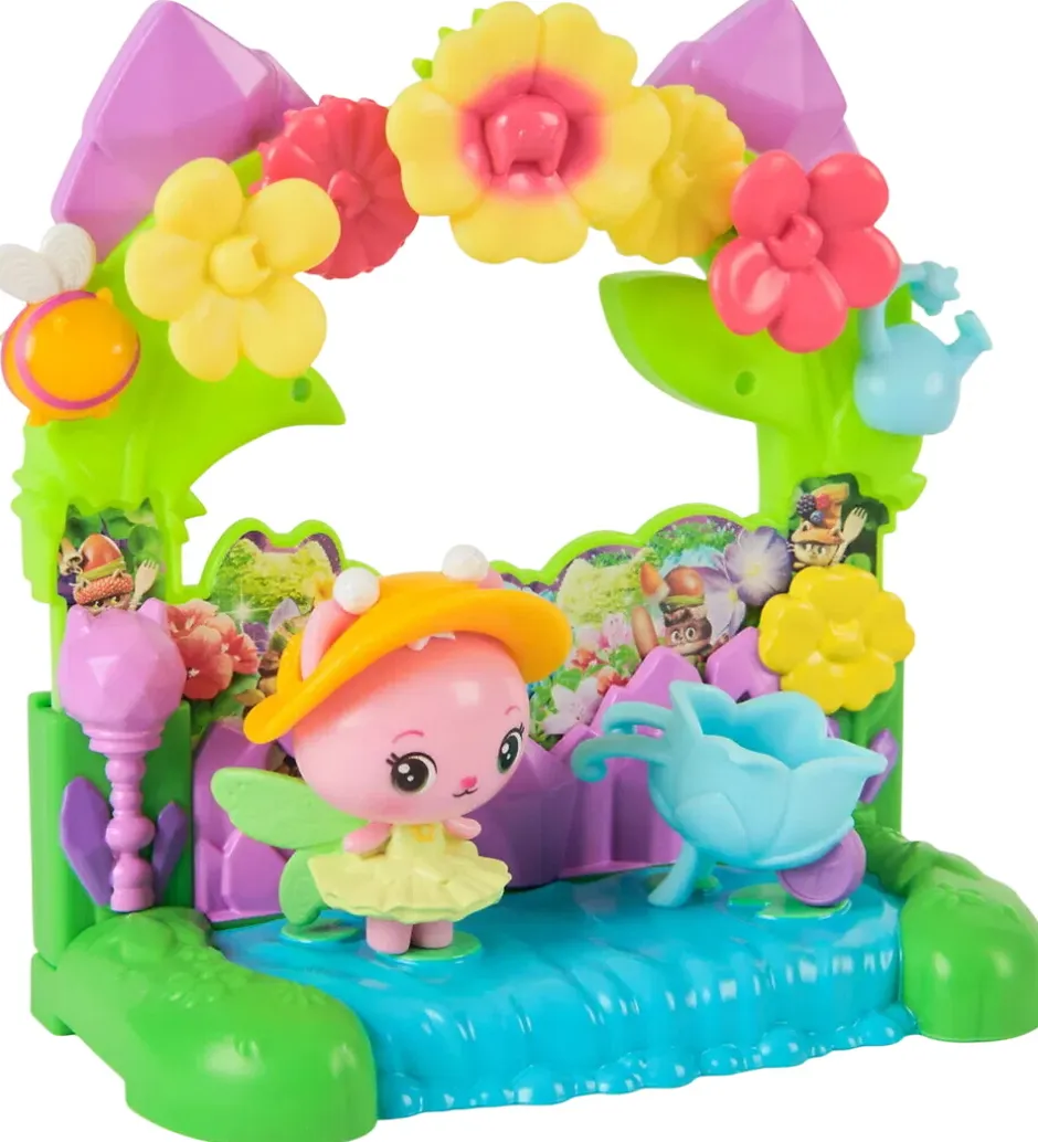Gabby's Dollhouse Legetøj - Queen Kitty Fairy's Garden Balcony