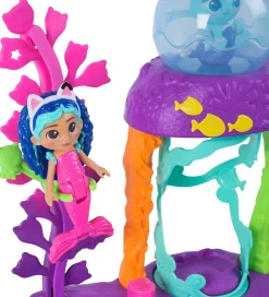 Figurer*Gabby's Dollhouse Legetøj - Gabby's Movie Mercats Kitty Aquarium