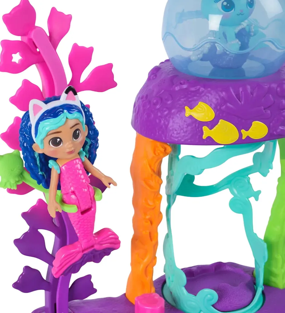 Figurer*Gabby's Dollhouse Legetøj - Gabby's Movie Mercats Kitty Aquarium