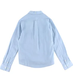 Børn GANT Skjorte - Hør/Bomuld - Fresh Blue