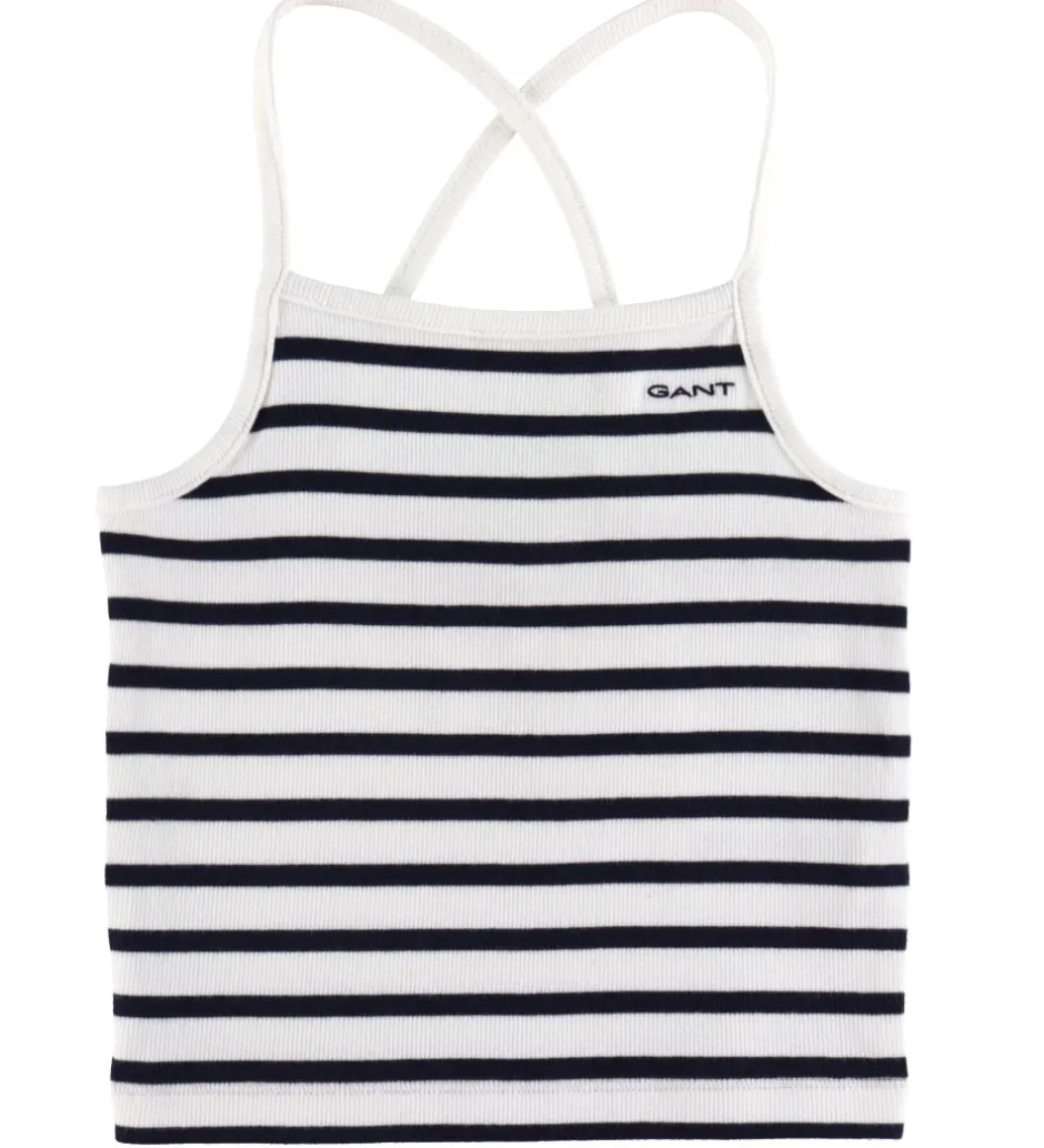 Børn GANT Top - Rib - Evening Blue
