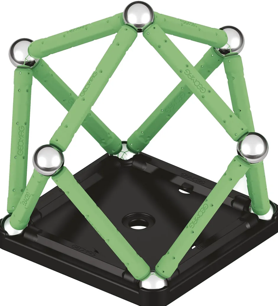 Geomag Magnetsæt - Glow Recycled - 25 Dele