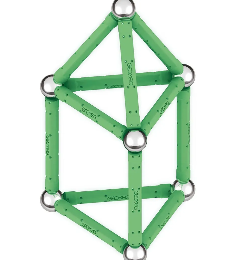 Geomag Magnetsæt - Glow Recycled - 25 Dele