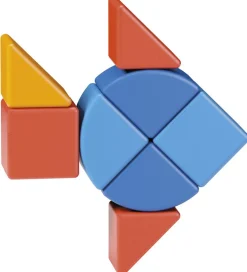 Magnetlegetøj*Geomag Magnetsæt - Magicube Shapes Animal Recycled - 9 Dele