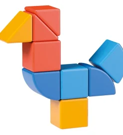 Magnetlegetøj*Geomag Magnetsæt - Magicube Shapes Animal Recycled - 9 Dele
