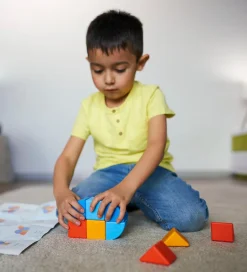 Magnetlegetøj*Geomag Magnetsæt - Magicube Shapes Animal Recycled - 9 Dele
