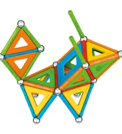 Magnetlegetøj*Geomag Magnetsæt - Supercolor Panels Recycled - 78 Dele