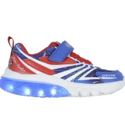 Geox Blinkesko - J Ciberdron - Marvel Spider-Man - Royal/Red