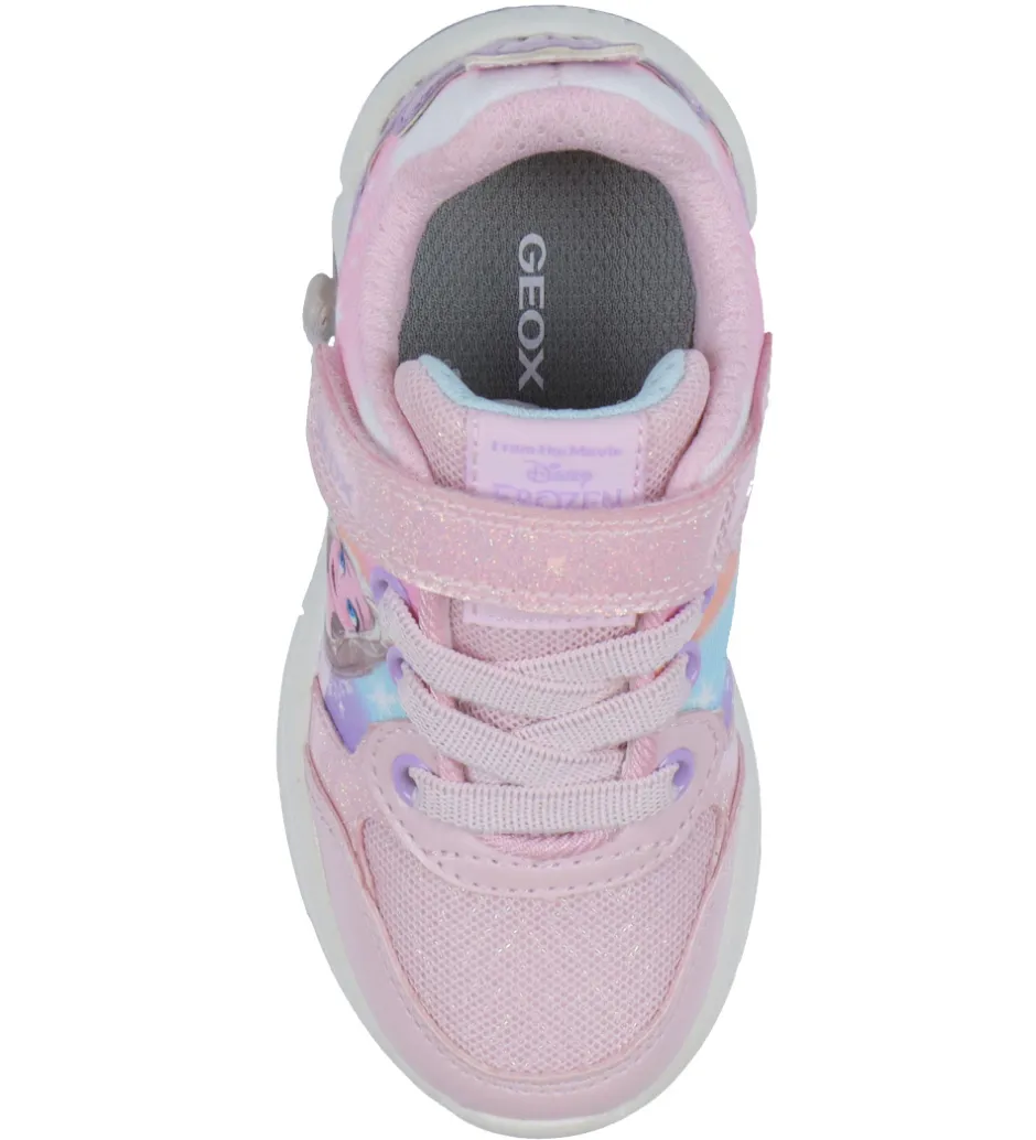 Geox Blinkesko - J Fadinlight - Disney Frozen - Pink/Lilac