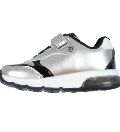 Blinkesko*Geox Blinkesko - Spaceclub - Disney - Platinum/Sort