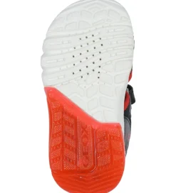 Blinkesko*Geox Sandaler m. Lys - Ciberdron - Sort/Rød